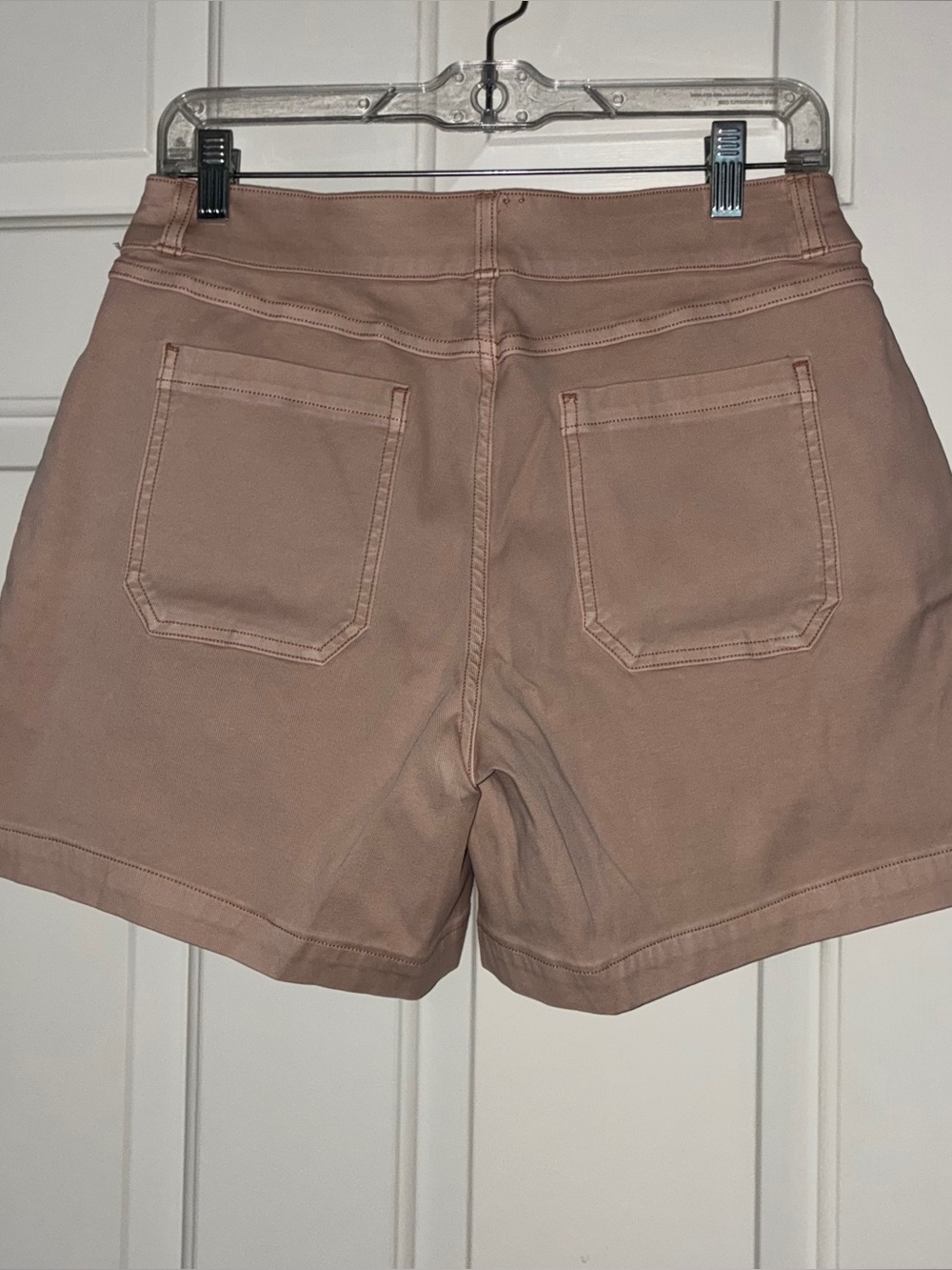 Spanx Women's Pink pull on shorts Sz M - Picture 6 of 11